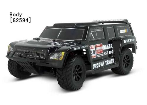 HSP Dakar H180 1:18 трофи - трак 4WD электро черный RTR Автомобиль [HSP94825 Black]